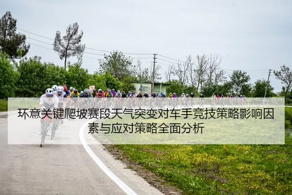 环意关键爬坡赛段天气突变对车手竞技策略影响因素与应对策略全面分析
